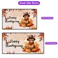 thumbnail image 5 of Happy Thanksgiving Abyssinian Welcome Thankful Fall Autumn Pumpkin Desk Mat Full Keyboard Mouse Pad Cat Lover Kitten Owner Gifts Large Mousepad - 02021, 5 of 5