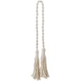 thumbnail image 4 of 2Pcs Bohemia Curtain Tiebacks, Boho Curtain Clips Rope Holdbacks, Hand-Woven Rope Ties, Nordic Style Original Design and Hand-Woven, for Home Drapes and Curtain Decor, 4 of 6