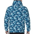 thumbnail image 7 of Salouo Sea Water Wave Pattern Men's Fall Hoodie Sweatshirt,Sport Hoodie with Pockets for Men Pullover Casual Hooded Sweatshirt-XX-Large, 7 of 7