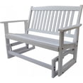 thumbnail image 1 of Shineco 4215WT Torrey Causeuse Berçante d'Extérieur, Blanc, 1 of 5