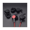 thumbnail image 1 of 3 Pairs Silicone Earphone Protective Cover Ear Caps Replacement for HUAWEI AM61-Black, 1 of 5