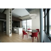 Monroe Integrated LED chip light Chrome Chandelier Clear Royal Cut Crystal