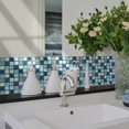 thumbnail image 1 of 20 piezas DIY impermeable autoadhesivo 3D pegatinas de pared mosaico azulejo calcomanía (8) Wdftyju  Libre de BPA, 1 of 3