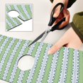 thumbnail image 6 of Yayeee Faucet Mat for Kitchen Sink 30" Diatomite Long Splash Guard Pad, Green Stripe Pattern, 2 Pack, 6 of 7