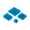 Blue, variant on Aluminum Heat Sink with Thermal Conductive Adhesive for Raspberry pi 5 Development Board Cooling