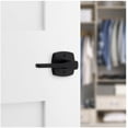 thumbnail image 3 of Kwikset 788Tplmdt Tripoli Non-Turning One-Sided Dummy Door Lever - Black, 3 of 7