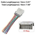 thumbnail image 3 of Unique Bargains 1pc 70-2002 Car Stereo CD Player Wiring Harness Wire Radio Adapter Plug for Saturn Ion, 3 of 6