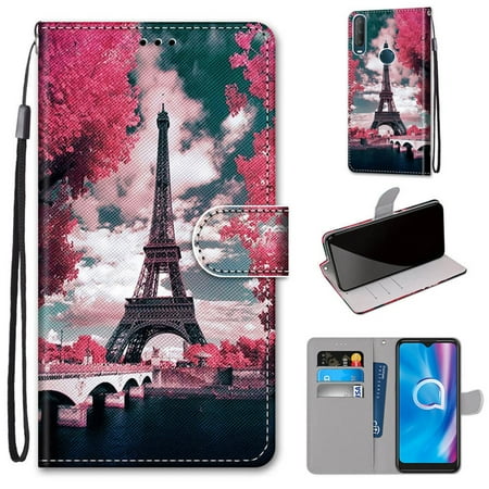 

1 Pc Folding Phone Holder Phone Shell Compatible for Alcatel 1S (2020)/3L (2020)