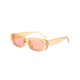 thumbnail image 1 of Qarigey Gafas de sol transparentes y lisas, ultra universales, decoración de ojos, gafas de mujer, gafas de protección solar, Color té Lentes Color naranja y té Qarigey AP011110-10, 1 of 6