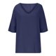 thumbnail image 4 of Vestidos Casuales Para Mujer, Blusas De Mujer De Moda Blusa de verano para mujer, con cuello en V, manga corta, holgada, con botones y lino, 4 of 5
