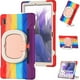 thumbnail image 3 of Funda protectora de color para Samsung Tab S7 Fe de 12,4 pulgadas con soporte para bolígrafo, anillo ajustable grande y protección contra golpes., 3 of 5