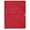 Red, variant on BE-TOOL PU Leather Notebook 100 Sheets Dawling Inner Papers Refillable Ring Binder Folder School Office Stationery