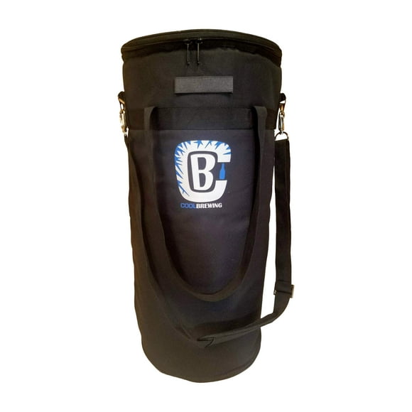 Refroidisseur de Keg pour Maison brew. Refroidisseur de Bière pour Keg de 5 Gallons, Corny et Cornelius par Cool Brewing. version CoolBrewCorny 3.0
