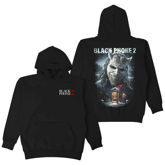 Horror Movie Black Phone 2 Cold Call Hoodie Long Sleeve Streetwear Women Men Hooded Sweatshirt