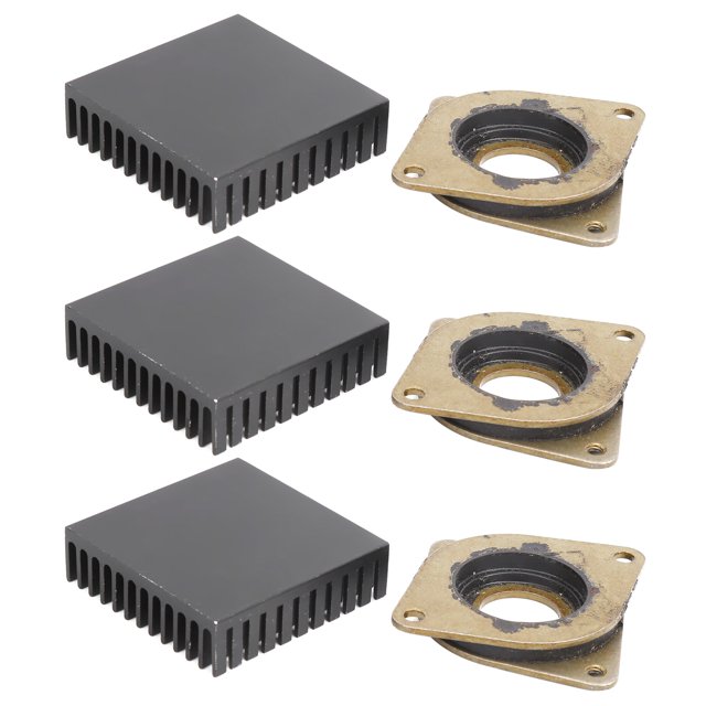 Disipador de calor, disipador de calor del radiador de 3 piezas para disipador de calor del chipset para resultados impresionantes del LED