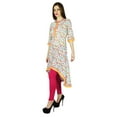 thumbnail image 1 of Phagun Kurti Ethnique Indienne Imprimé Floral Kurta en Coton Robe Tunique, 1 of 1