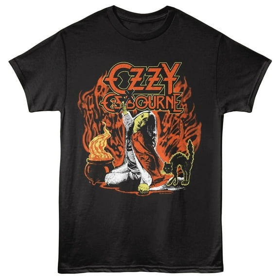 Ozzy Osbourne Halloween Blizzard of Ozz Men's T Shirt (Black, AdultS)