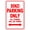 Warning Sign 1, variant on Drones Prohibited In This Area Symbol Sign 8"x12" - Rules Security Metal for Outdoor Indoor Road Yard Garage Home Business