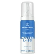 Waterless Dry Shampoo Foam 1.5 oz | Paraben-Free | For Thick or Curly Hair