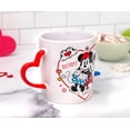 thumbnail image 4 of Taza de café Silver Buffalo Disney Mickey Minnie Love 590ml, 4 of 8