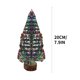 thumbnail image 5 of Fiudx Ofertas De La Semana Mini Árbol De Navidad, Decoración De Escritorio, Aguja Para Manualidades, Decoración De Árbol, Árbol De Navidad Pequeño De Cedro Blanco, 5 of 5