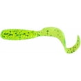 thumbnail image 2 of Mister Twister Teenie, Chartreuse Silver, 2-Inch TTSF20-10S, 2 of 2