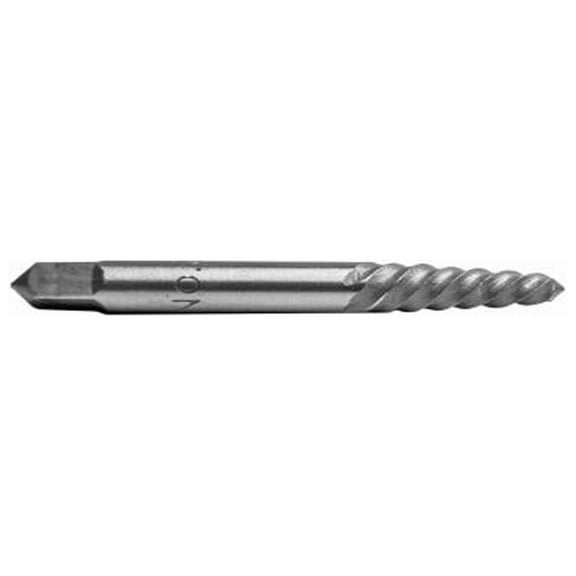 Century Drill & Tool 73404 Screw Extractor, Spiral Flute, #4 - Quantity 4