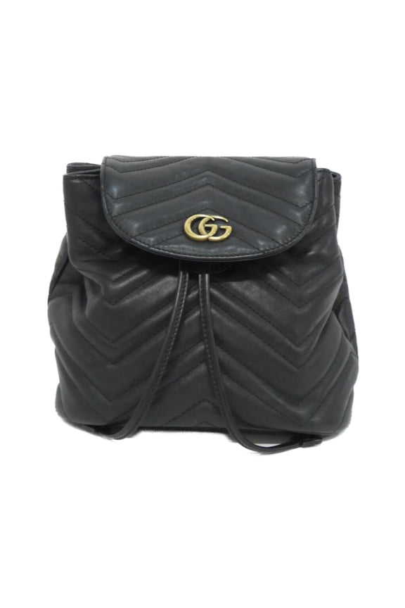 Pre-Owned Gucci GG MARMONT 528129 DRW4T Backpack (Good)