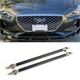 thumbnail image 3 of 2PCS 100-200mm Adjustable Front Bumper Lip Splitter Strut Tie Bar Support Rod, 3 of 8