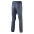 thumbnail image 5 of Men's Casual Loose Joggers, Ice Silk Sweatpants Pants, Elastic Waist Drawstring Straight Leg, Quick Dry Breathable Lightweight, Gym Workout Running Hiking Daily, Summer | AESTIVO,Blue L, 5 of 6