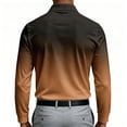 thumbnail image 5 of IAJDKMEK Men's Printed Long Sleeve Sport Top – Collared Style, All-Over Graphic, Mens Casual Shirts, Soft Active Shirt, Versatile Wear, 5 of 5