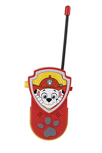 Paw Patrol 2 Piece Walkie Talkie Set in Red and Blue