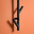 thumbnail image 2 of SUSSEXHOME Metal Coat Rack Wall Mounted – Multi-Hook Hanging Rack for Coats, Bags & Hats – Easy Install, Rust-Resistant, Indoor & Outdoor Vertical Use (Small: (3.5" W x 29.5" H x 2" D)), 2 of 8