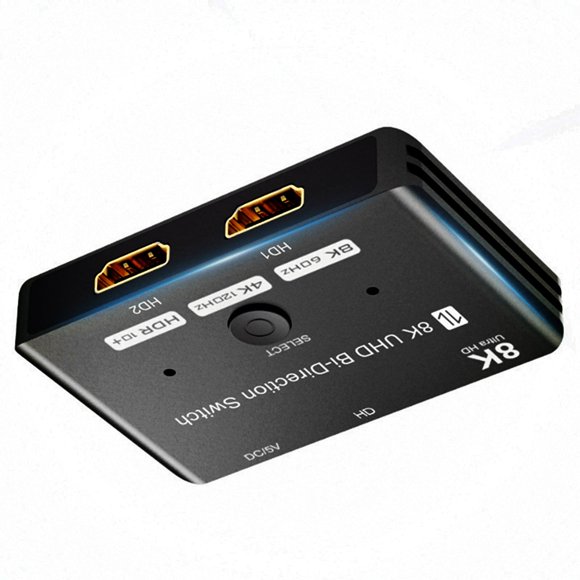 Dual-Mode HDMI 2.1 Switch Supporting 48Gbps Bandwidth for Seamless Signal Switching Between Multiple Devices