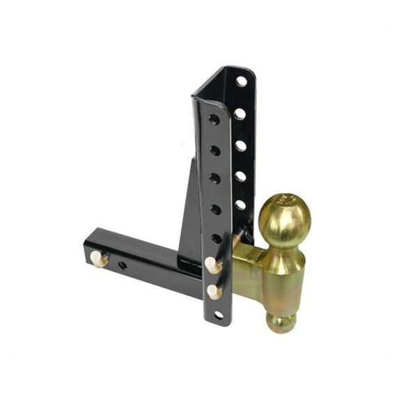 10000Lbs 7.5"Drop Adjustable Ball Mount Trailer Hitch Tow 2-5/16" Rise Channel-Style RV Parts Camper Caravan Accessorie ,Dependable Strength