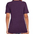 thumbnail image 3 of XCHQRTI Journey Shirts Women I'm Mostly Peace Love And Light Funny T-shirt Womens Graphic Printed Short Sleeve Tops Tee, 3 of 8