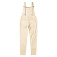 thumbnail image 2 of ITFABS Salopette à Bavette pour Hommes, Combinaison Ajustée, Pantalon en Jean à Bretelles avec Poches, 2 of 5