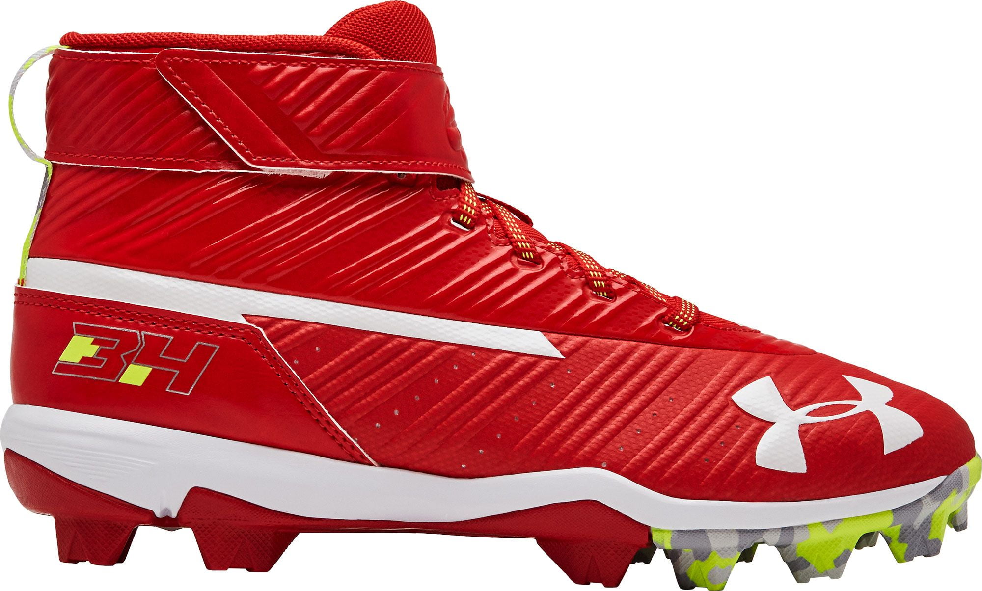 under armour harper 3 mid st le boys baseball cleat