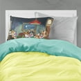 thumbnail image 2 of Carolines Treasures 7416PILLOWCASE Corgi Playing Poker Fabric Standard Pillowcase Standard multicolor, 2 of 2