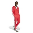 thumbnail image 3 of Men's adidas Sportswear Essentials Fleece 3-Stripes Full-Zip Hoodie Color: Dgreyh Size: L, 3 of 4
