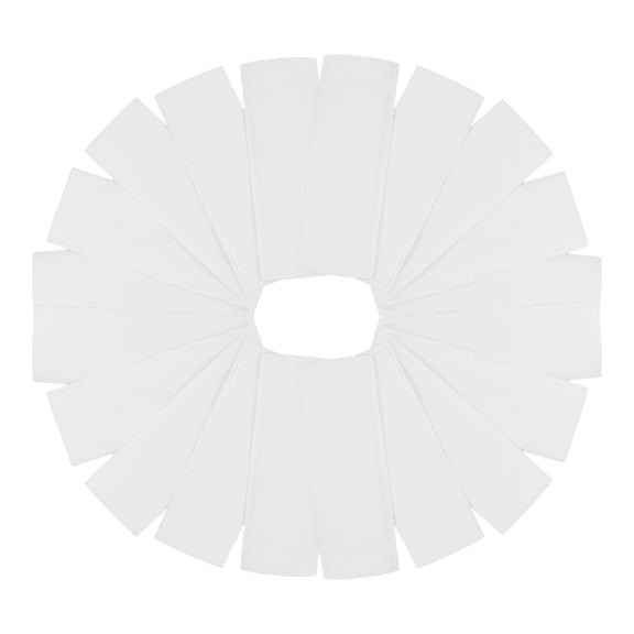 WEUVEB White Disposable Paper Hand Towels for Bathroom Kitchen with Sturdy Tear Resistant Material