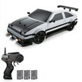 thumbnail image 2 of Drift Remote Control Car, 1:16 Scale 2.4G Remote Control Drift Car High Speed 4WD Racing Car for Adults Boys Girls Kids, Rechargeable Toy Car with LED Lights Spray Function Rubber, 2 of 7