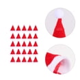 thumbnail image 2 of Cubiertas de botellas de vino de 20pcs decores de vino navideño cubiertas de botellas de vino de Navidad accesorios navideños, 2 of 7