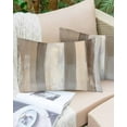 thumbnail image 6 of Abstract Neutral Textured Modern Minimalist Standard Size Pillow Cover, Pillowcase Protectors with Zipper, Breathable Decorative Throw Pillow Case Cover, Pillow Shams for Couch Sofa 20x26Inch, 6 of 7