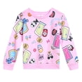 thumbnail image 1 of Sudadera Disney Stitch Mickey Mouse Winnie Pooh para niña de 7 a 8 años, 1 of 7