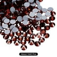 thumbnail image 3 of Uxcell Hotfix Rhinestones Flatback Crystal Glass Gems for Craft Clothes DIY Decoration Deep Red 3.2mm, 3 of 6