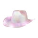 thumbnail image 2 of Sombrero de vaquero,Western Cowboy Hat Moda Elegante Cómodo,Sombreros de Fiestas de disfraces Halloween Durable,Suministros para fiestas de cumpleaños Hugo Sombrero de vaquero, 2 of 7