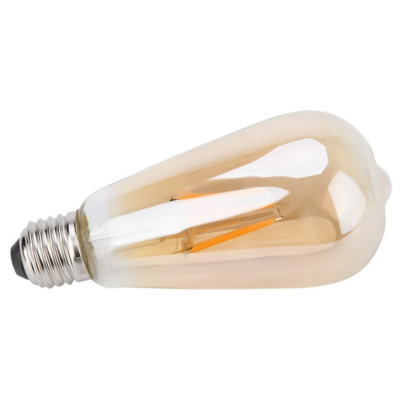 E27 Brown Glass Retro LED Light Lamp Bulb Lighting Decoration for Coffeehouse 6W