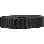 Strapworks Lightweight Polypropylene Webbing - Poly Strapping for Outdoor DIY Gear Repair, Pet Collars, Crafts - 1 Inch