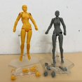 thumbnail image 2 of Figma Body Kun Body Chan Figure Archetype He She Ferrite Collectible Model Deaktop Decoration Toy With Stand Doll Gifts heqiyong LED, 2 of 2